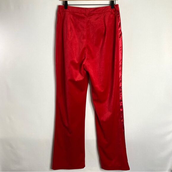 NWT 7 For All Mankind Velour Velvet Bootcut Pants Size 8 High Rise Tuxedo - Picture 6 of 8